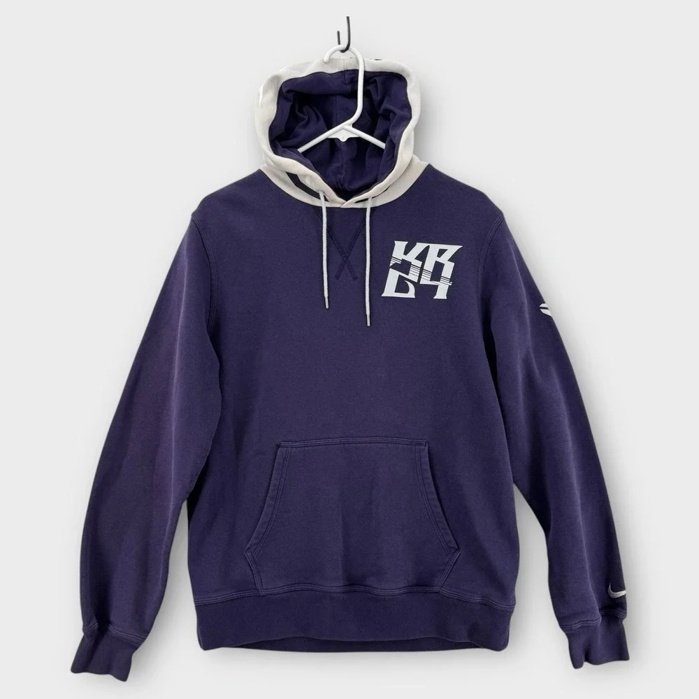 Nike Kobe KB24‎ Hoodie Mens Medium Snakebite Purple Jacket NBA Sweatshirt VTG